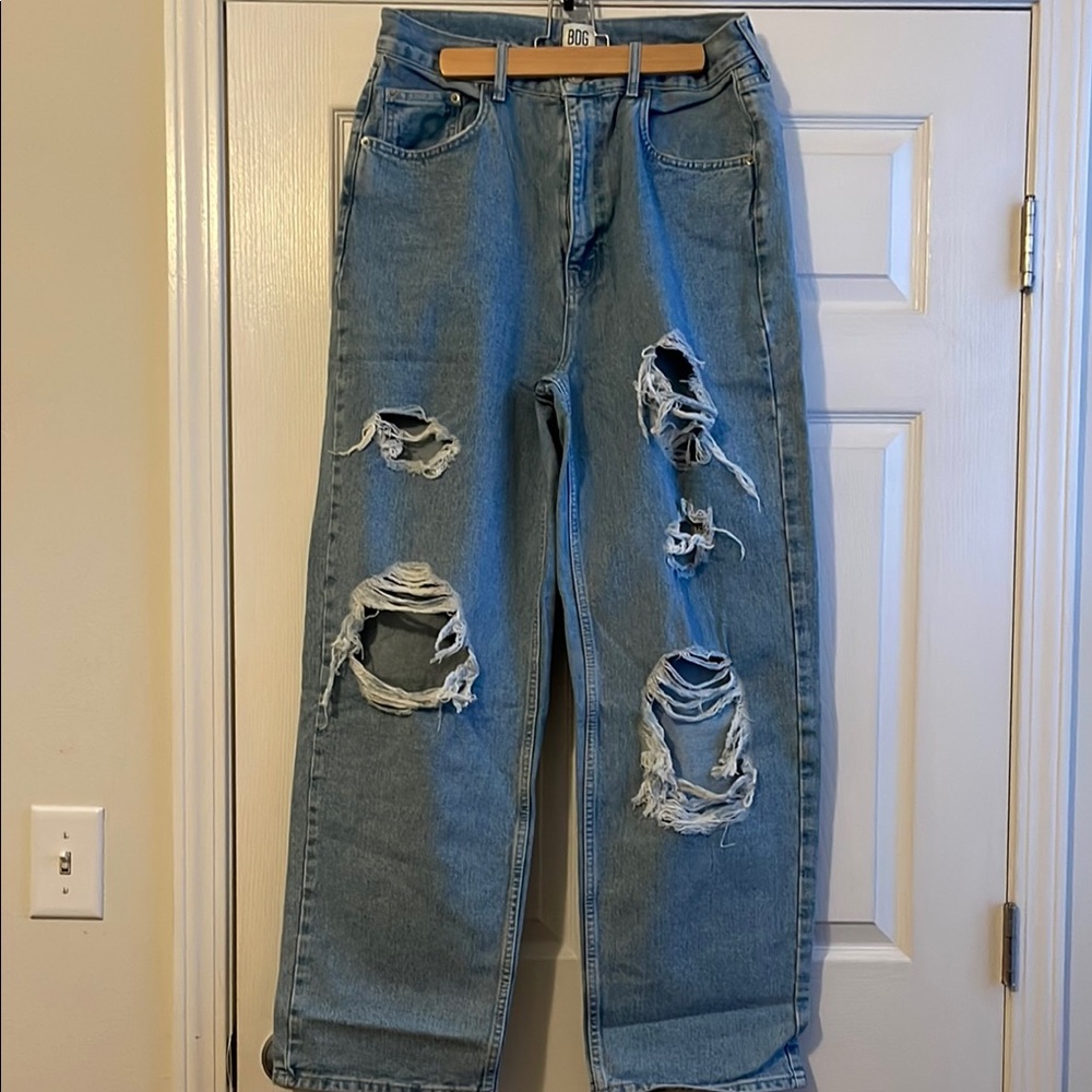 Urban Outfitters Baggy Ripped Jeans, NEVER WORN